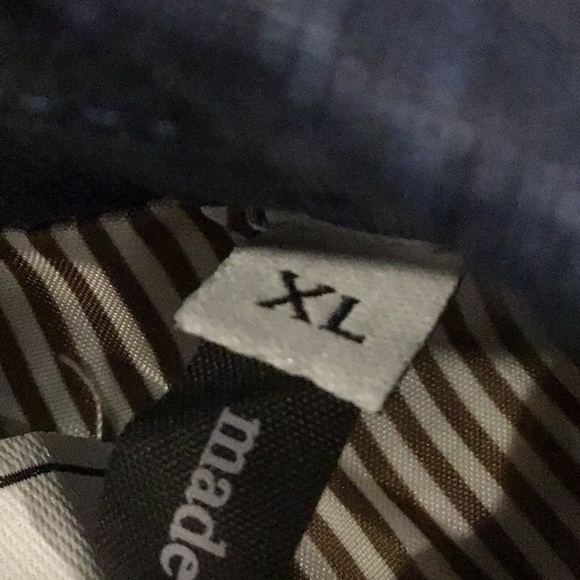 FIVE Four men’s 100% linen navy blue blazer XL - Picture 10 of 12